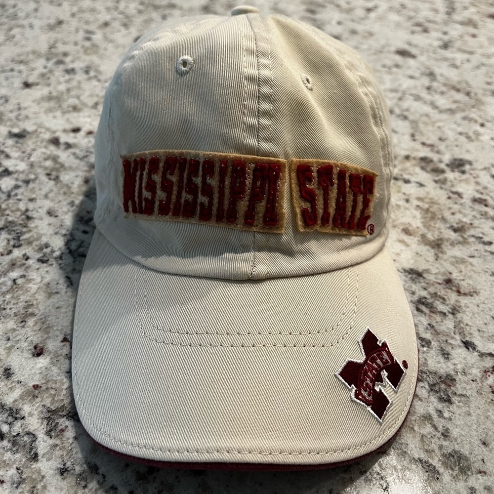Mississippi State College hat cap Team Starter adjustable hat cap